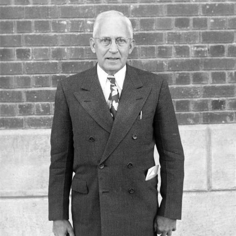 Photo 1948, Special Collections Research Center, University of Chicago Library. Alfred Harrison Joy